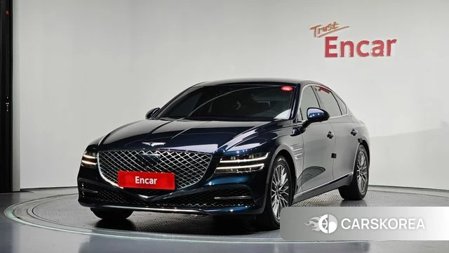 Genesis G80 (RG3) 2021 Синий нефрит из Кореи