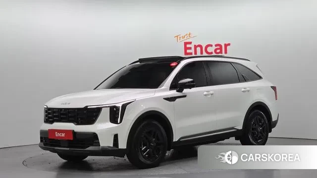 Kia The New Sorento 4th Generation 2024 Белый из Кореи