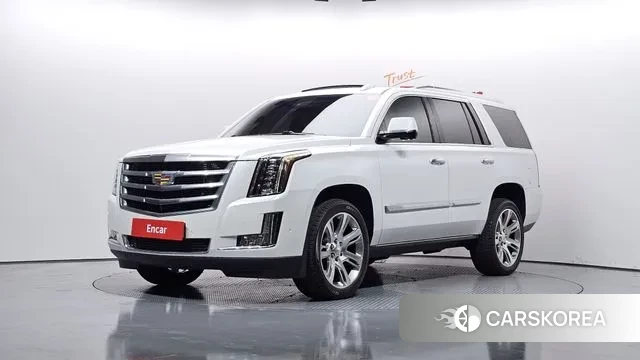 Cadillac Escalade 2018 Белый из Кореи