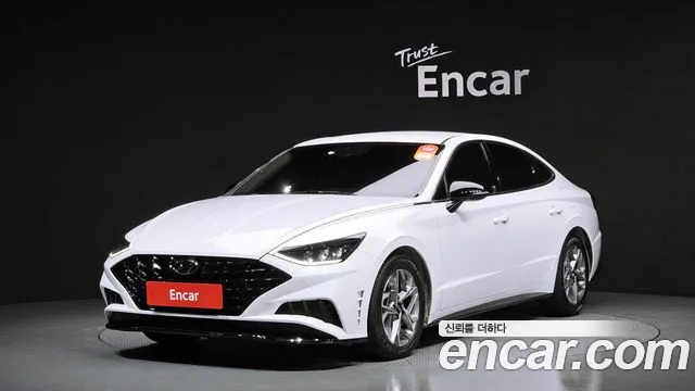 Hyundai Sonata (DN8) 2022 Белый из Кореи