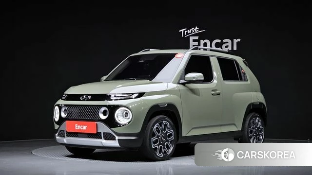 Hyundai Casper 2021 Темно-зеленый из Кореи