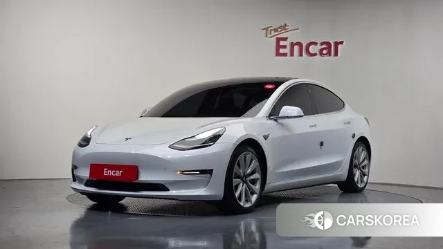 Tesla Model 3 2020 Белый из Кореи