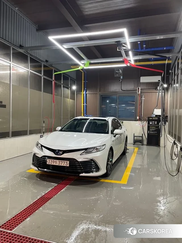 Toyota Camry (XV70) 2024 Белый из Кореи