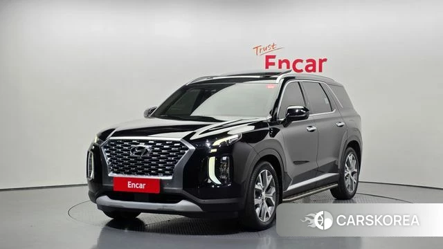 Hyundai Palisade 2021 Черный из Кореи