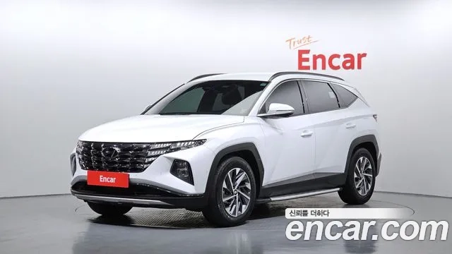 Hyundai Tucson Hybrid (NX4) 2023 Белый из Кореи