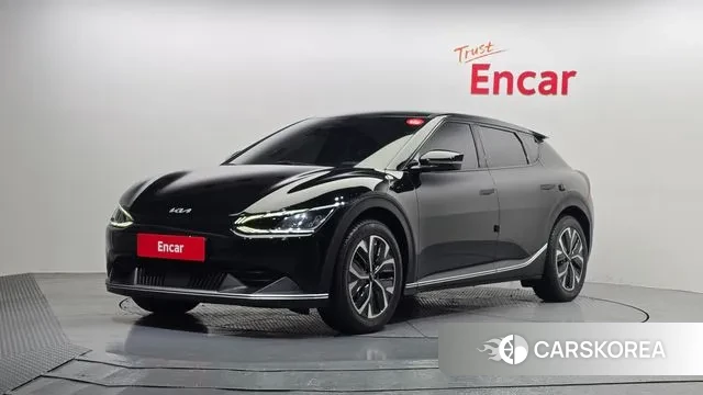 Kia EV6 2021 Черный из Кореи