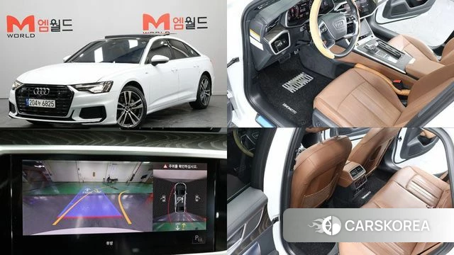 Audi A6 (C8) 2022 Белый из Кореи