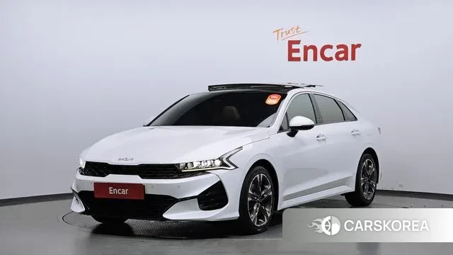 Kia K5 3rd generation 2021 Белый из Кореи