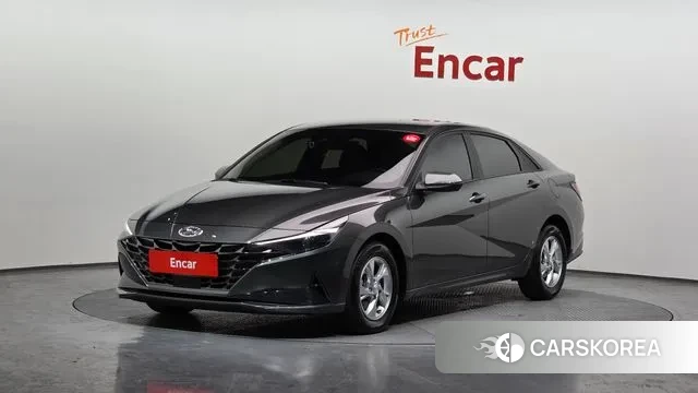 Hyundai Avante (CN7) 2021 Серый из Кореи