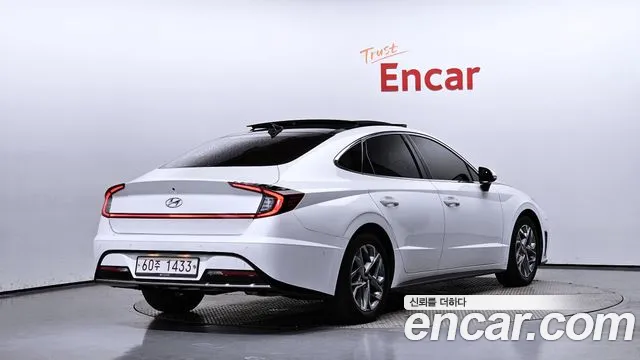 Hyundai Sonata (DN8) 2019 Белый из Кореи