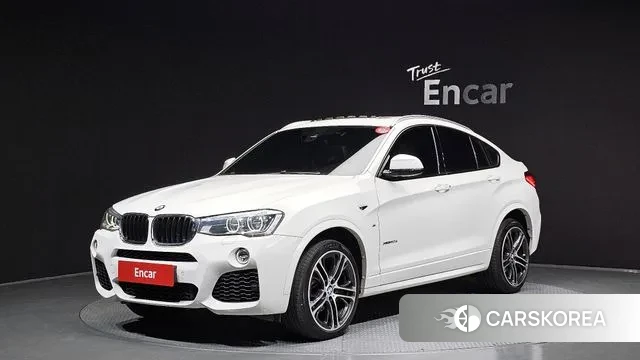 BMW X4 (F26) 2018 Белый из Кореи