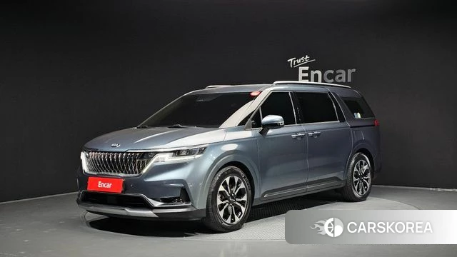 Kia Carnival 4th generation 2021 Синий из Кореи