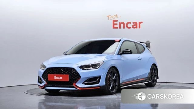 Hyundai Veloster (JS) 2018 Светло-серебряный цвет из Кореи