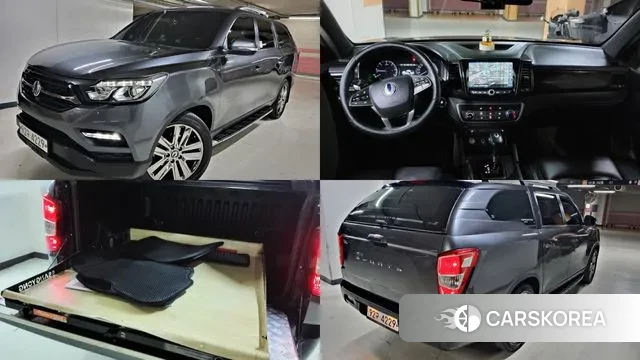 Ssangyong Rexton Sports 2019 Серый из Кореи
