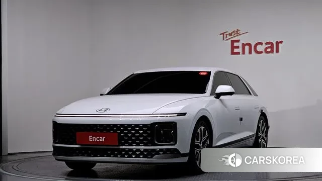 Hyundai Grandeur (GN7) 2023 Белый из Кореи