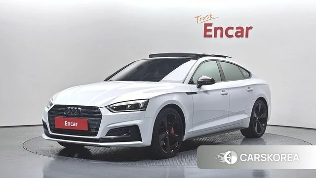 Audi A5 (F5) 2019 Белый из Кореи