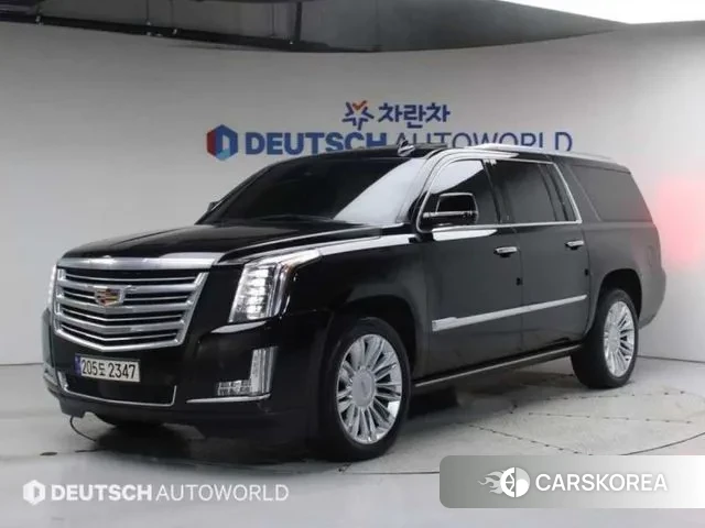 Cadillac Escalade 2019 Черный из Кореи