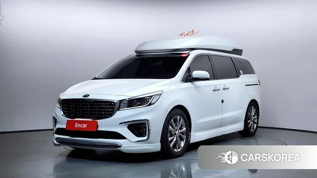 Kia The New Carnival 2018 Белый из Кореи