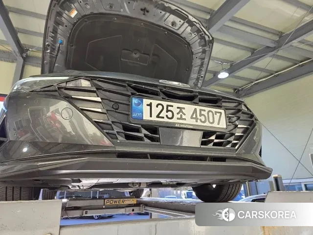 Hyundai Avante Hybrid (CN7) 2021 Серый из Кореи