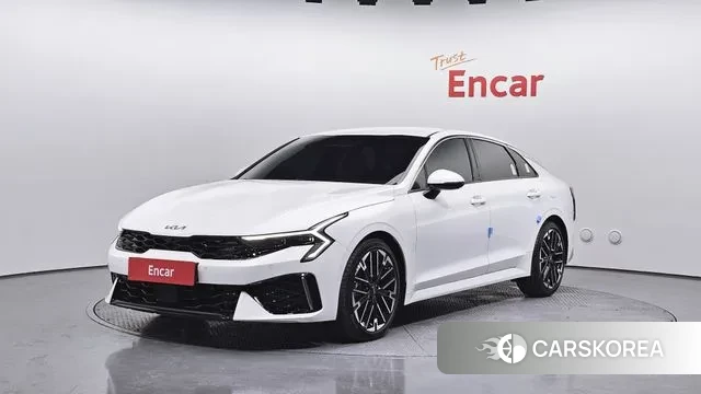Kia The New K5 3rd generation 2023 Белый из Кореи