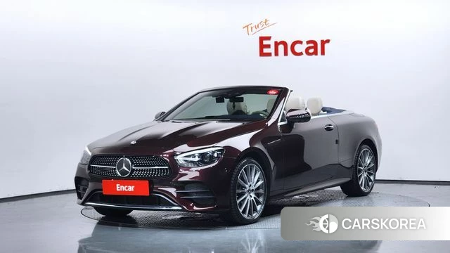 Mercedes-Benz E-Class W213 2023 Красный из Кореи