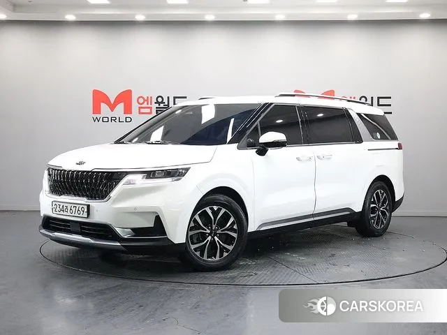 Kia Carnival 4th generation 2020 Белый из Кореи