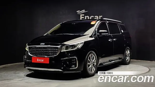 Kia The New Carnival 2020 Черный из Кореи