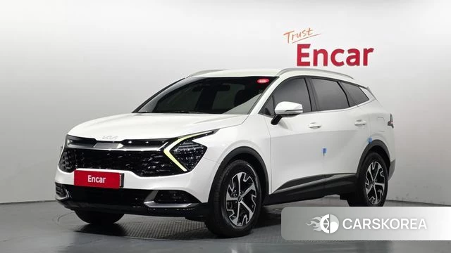 Kia Sportage 5th Generation Hybrid 2023 Белый из Кореи