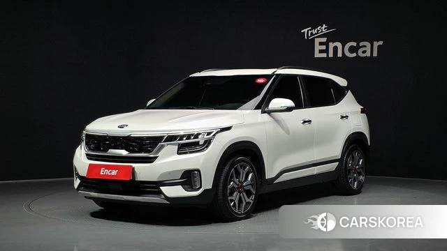 Kia Seltos 2021 Белый из Кореи