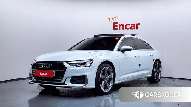Audi A6 (C8) 2019 Белый из Кореи