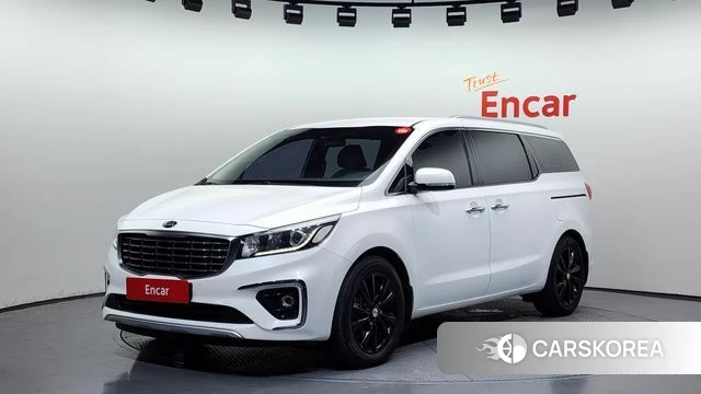Kia The New Carnival 2018 Белый из Кореи