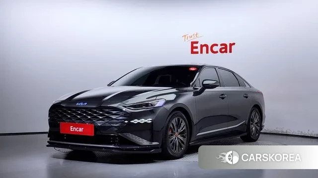Kia K8 Hybrid 2023 Серый из Кореи