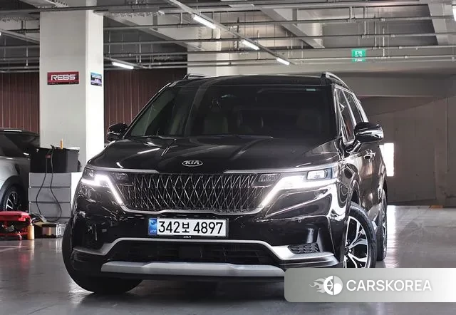 Kia Carnival 4th generation 2020 Черный из Кореи