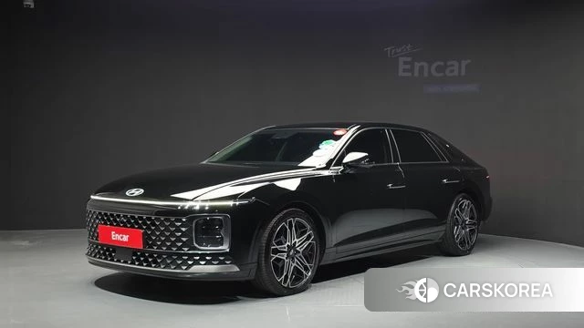 Hyundai Grandeur (GN7) 2023 Черный из Кореи