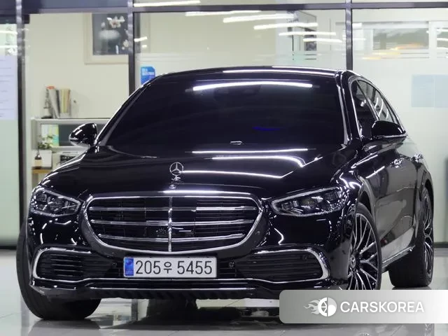 Mercedes-Benz S-Class W223 2024 Черный из Кореи