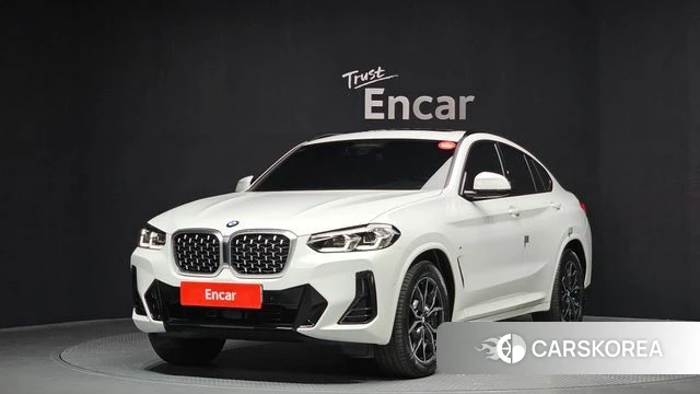 BMW X4 (G02) 2022 Белый из Кореи