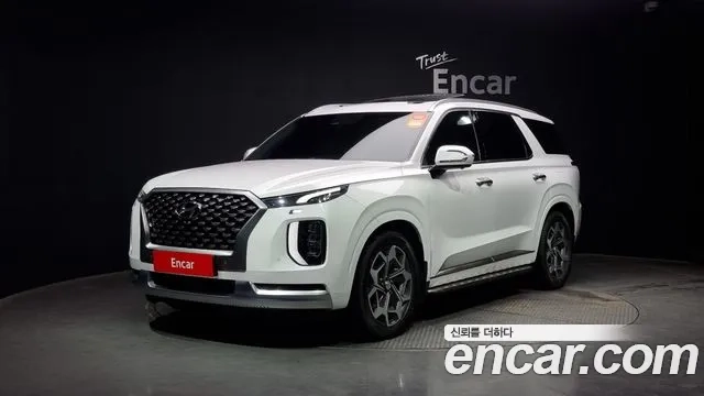 Hyundai Palisade 2021 Белый из Кореи