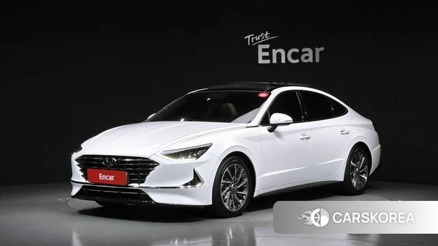 Hyundai Sonata (DN8) 2020 Белый из Кореи