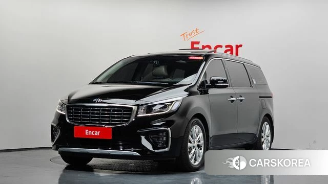 Kia The New Carnival 2018 Черный из Кореи