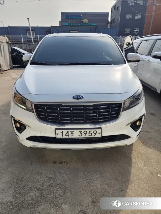 Kia The New Carnival 2018 Белый из Кореи