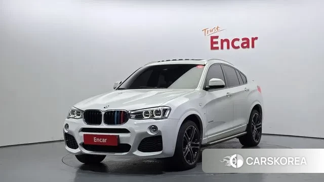 BMW X4 (F26) 2018 Белый из Кореи