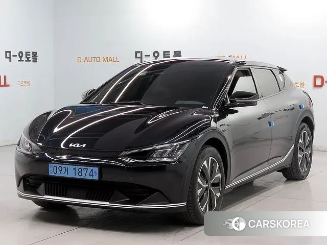 Kia EV6 2021 Синий из Кореи