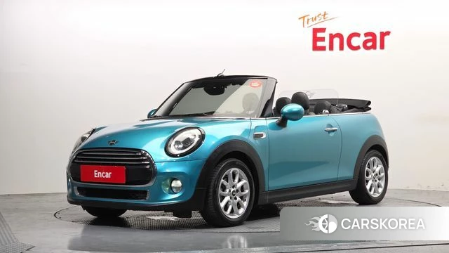 Mini Cooper Convertible 2019 Синий из Кореи
