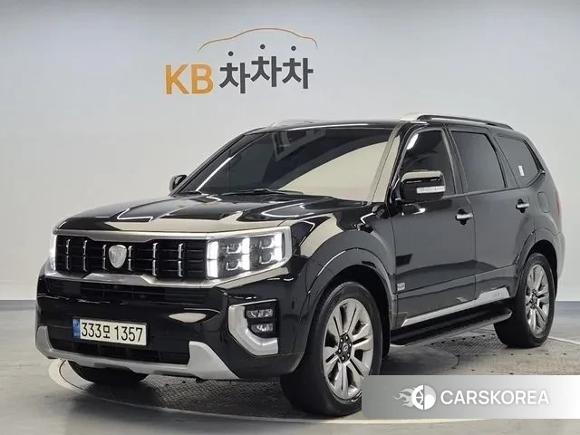 Kia Mohave Master 2021 Черный из Кореи