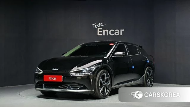 Kia EV6 2022 Черный из Кореи