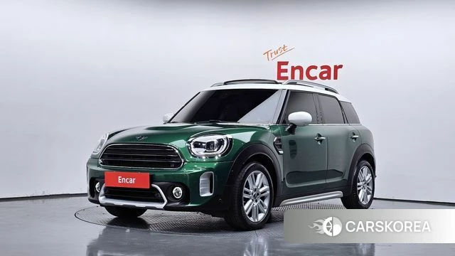 Mini Cooper S Countryman 2021 Темно-зеленый из Кореи