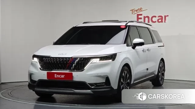 Kia Carnival 4th generation 2022 Белый из Кореи