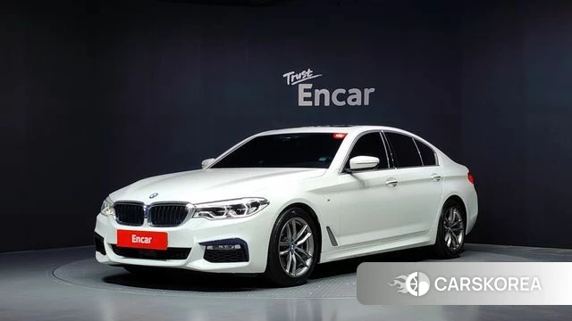 BMW 5 Series (G30) 2018 Белый из Кореи
