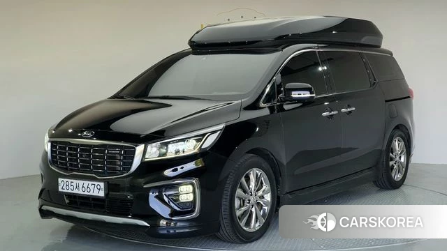 Kia The New Carnival 2019 Черный из Кореи