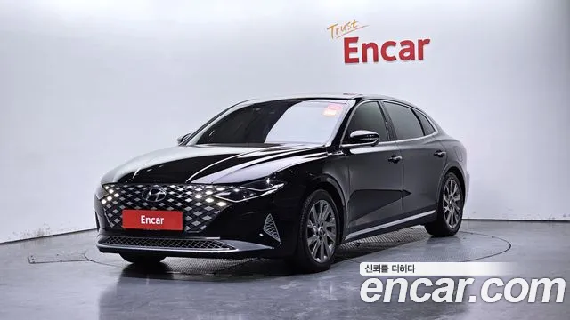 Hyundai The New Grandeur IG Hybrid 2020 Черный из Кореи